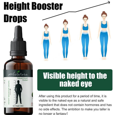 50% Off Today Height Booster Drops