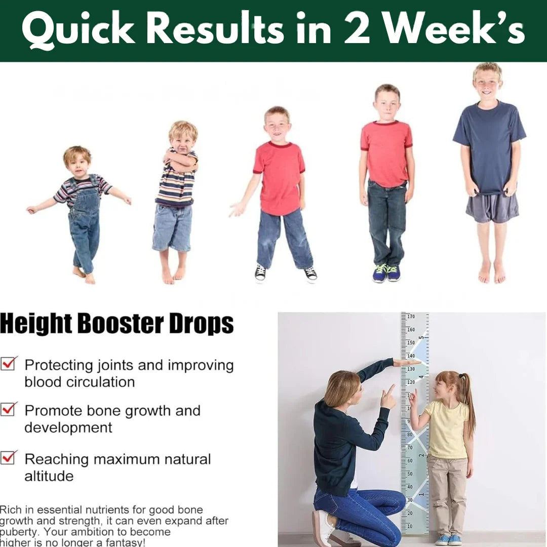 50% Off Today Height Booster Drops